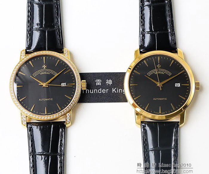 江詩丹頓 Vacheron Constantin LS精品 2018新款 進口9015機芯 小牛皮原裝蝴蝶扣 超強防水 高檔男士腕表  wssb3633